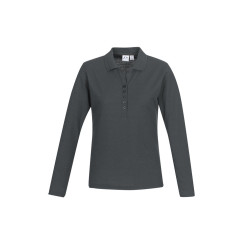 Ladies Crew L/S Polo Shirt