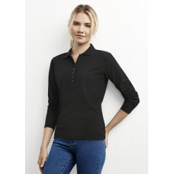 Ladies Crew L/S Polo Shirt