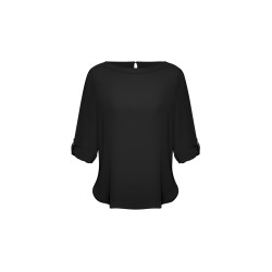 Ladies Madison Boatneck Blouse