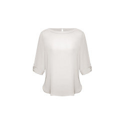 Ladies Madison Boatneck Blouse