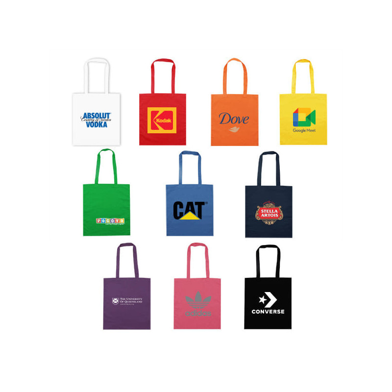 Colourful Calico Tote Bag