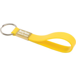 Silicone Sling Keyring - Indent