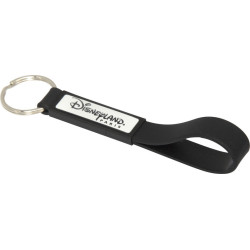 Silicone Sling Keyring with Dome-Indent
