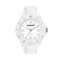 Watch, Unisex with Silicone Strap