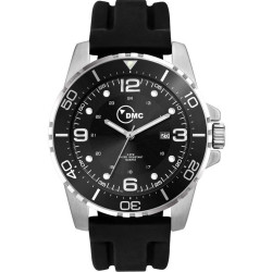 Watch, Metal with Silicone Strap