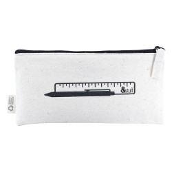 Calico Pencil Case 10cm x 21cm