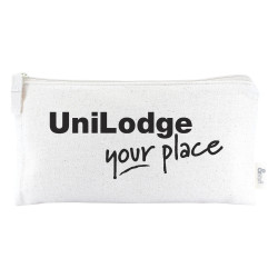 Calico Pencil Case 10cm x 21cm