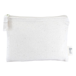 Calico Card & Key Pouch 12.5cm x 17cm