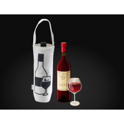 Calico Wine Bag
