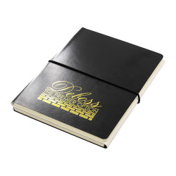 Two to Tango A5 Notebook, Black/White