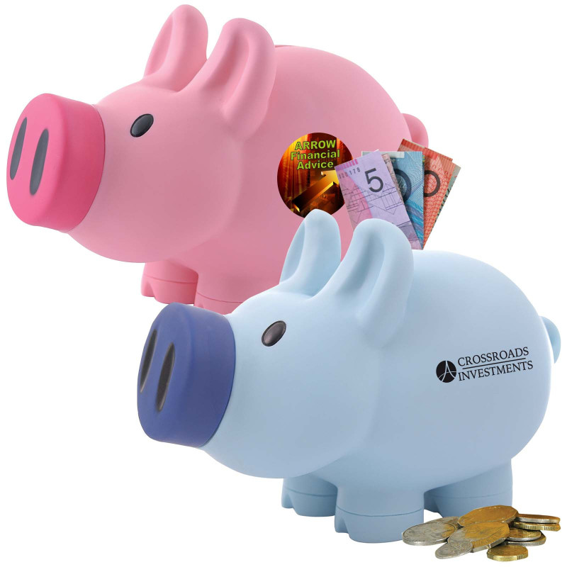 Priscilla / Patrick Pig Coin Bank Priscilla / Patrick Pig Coin Bank
