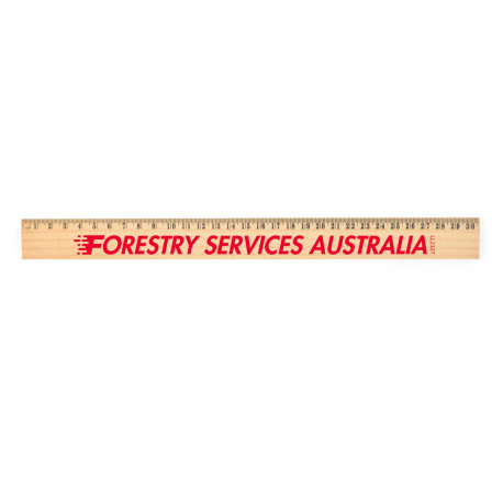 Axis 30cm Wooden Ruler Axis 30cm Wooden Ruler