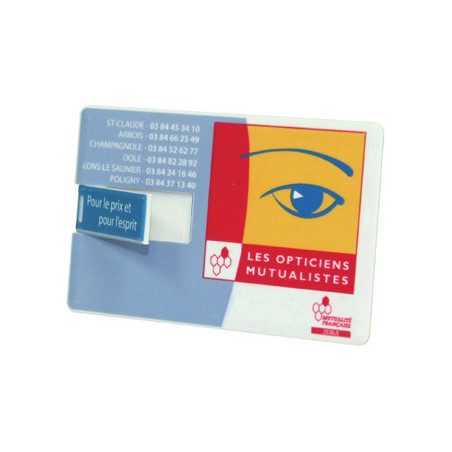 Slimline Credit Card Flash Drive 8GB - 32GB (USB3.0)