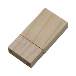 Bamboo Lanyard Flash Drive 4GB - 32GB
