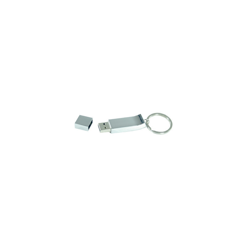 Chrome Keyring Flash Drive 4GB - 32GB