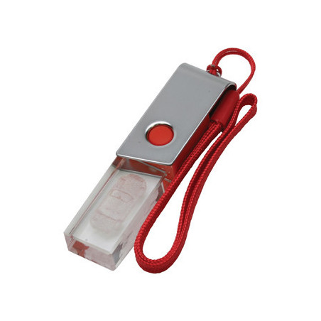 3D Crystal Swivel Flash Drive 4GB - 32GB