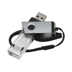 3D Crystal Swivel Flash Drive 4GB - 32GB
