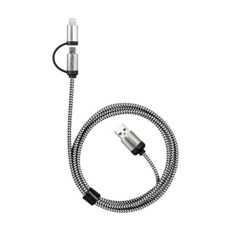 Milano 2n1 Fabric Charge & Data Cable