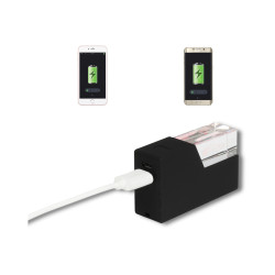 Light Up Crystal Power Bank - 2600 mAh