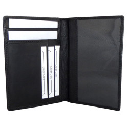 Mako RFID Leather Passport Wallet