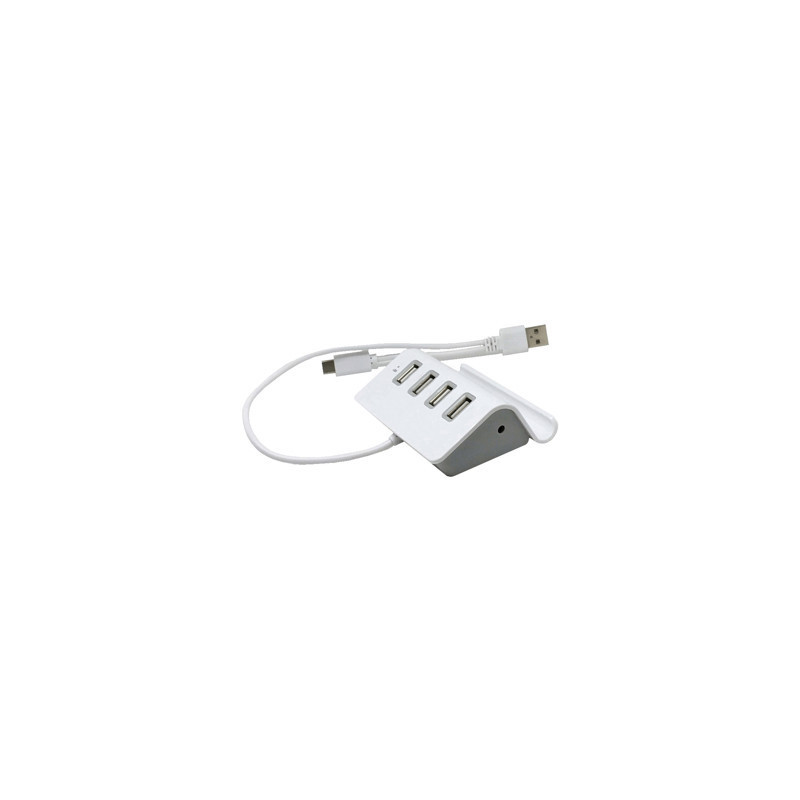 Media Hub Stand - USB v2.0 (USB, Type-C)
