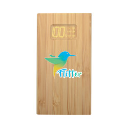 Kendal Bamboo Power Bank - 5000 mAh