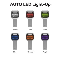 Auto LED Flash Drive 4GB - 64GB (USB2.0)
