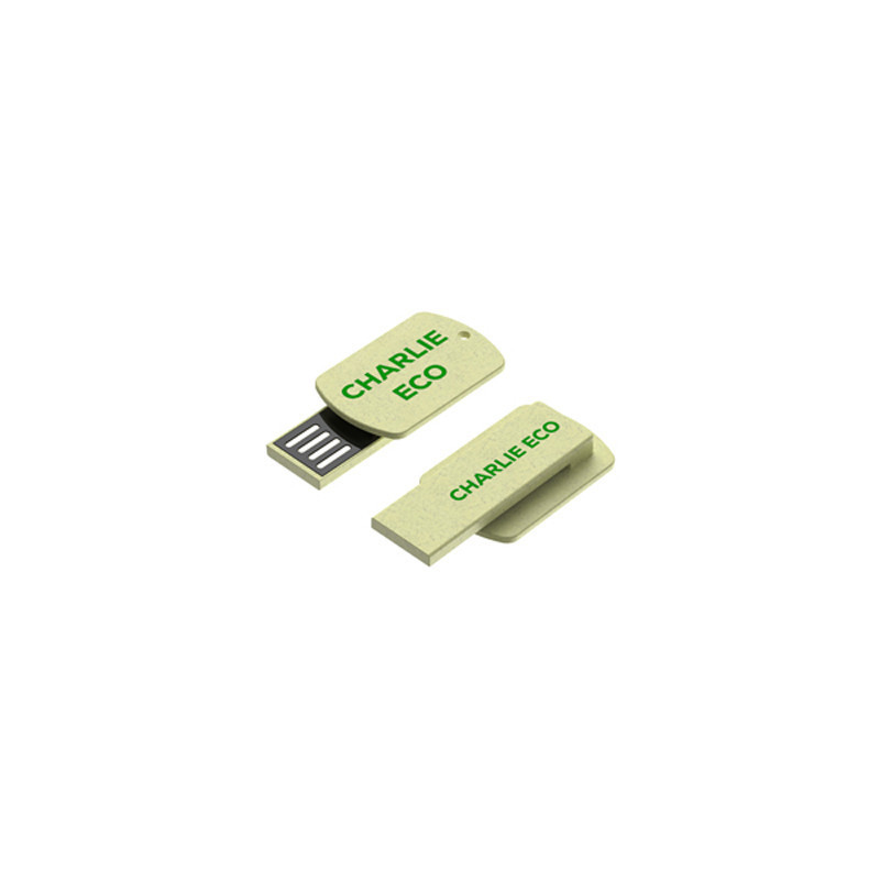 Charlie Eco Clip Flash Drive 4GB - 64GB (USB 2.0)