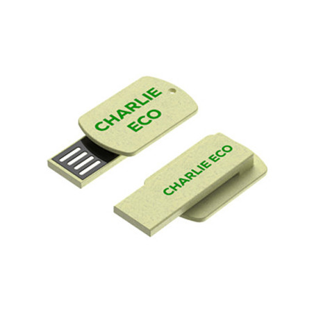 Charlie Eco Clip Flash Drive 4GB - 64GB (USB 2.0)