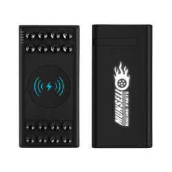 Oatley Light-up Wireless Power Bank 8,000 mAh