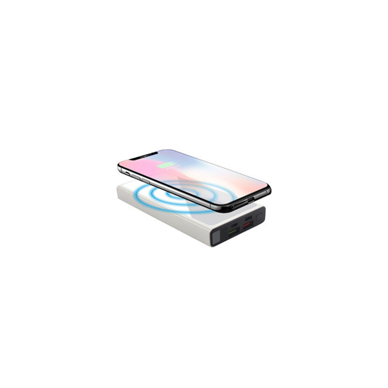 Boston Quick Charge Wireless Power Bank - 10,000 mAh