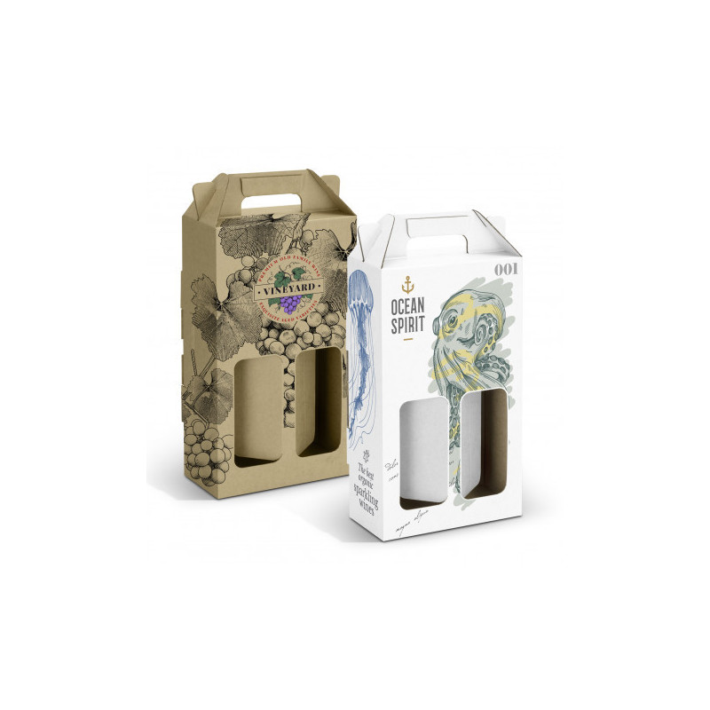 Wine Carry Pack - Double