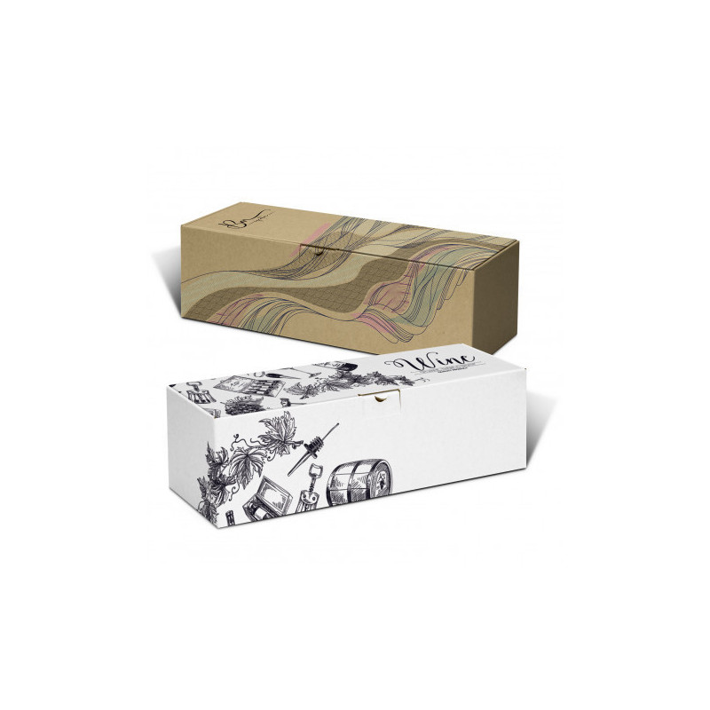 Die Cut Box with Locking Lid - 395x115x115mm