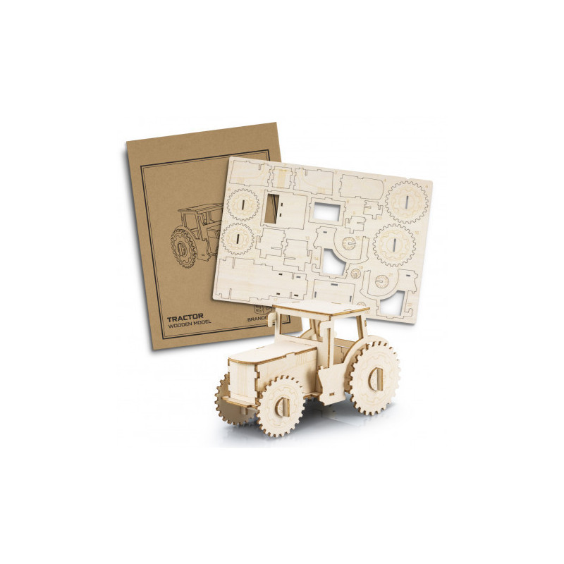 BRANDCRAFT Tractor Wooden Model