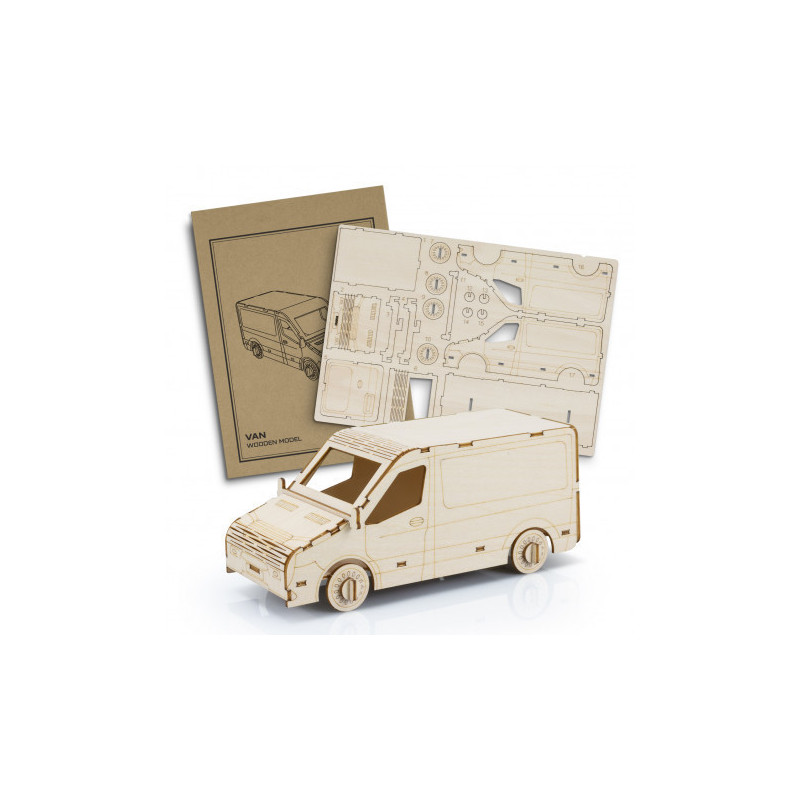 BRANDCRAFT Van Wooden Model