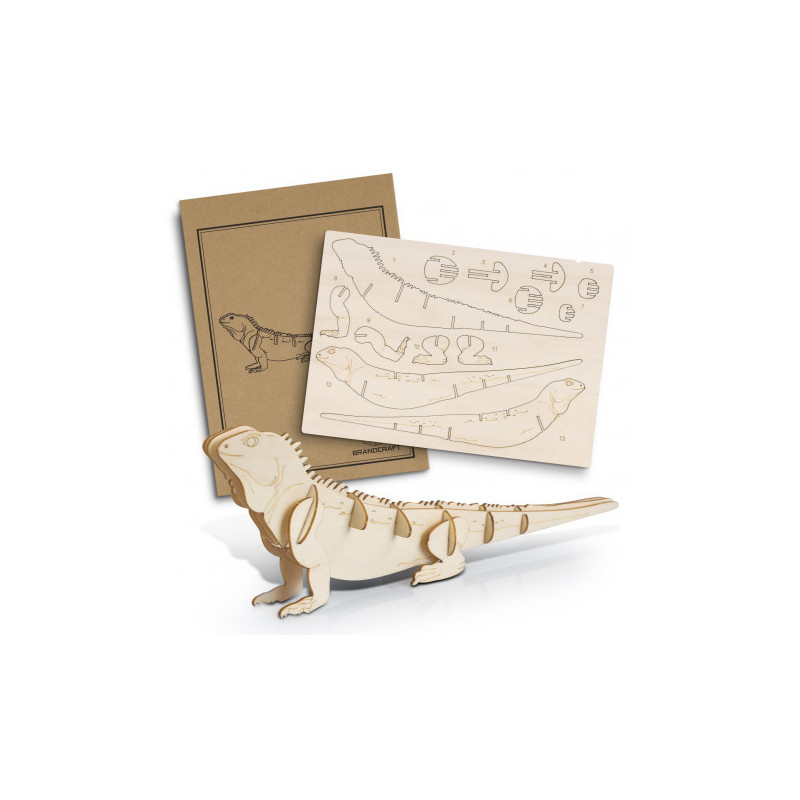 BRANDCRAFT Tuatara Wooden Model