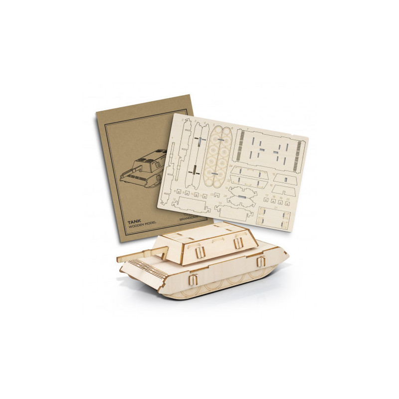 BRANDCRAFT Tank Wooden Model