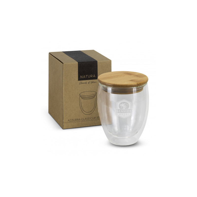 NATURA Azzurra Glass Cup - 350ml