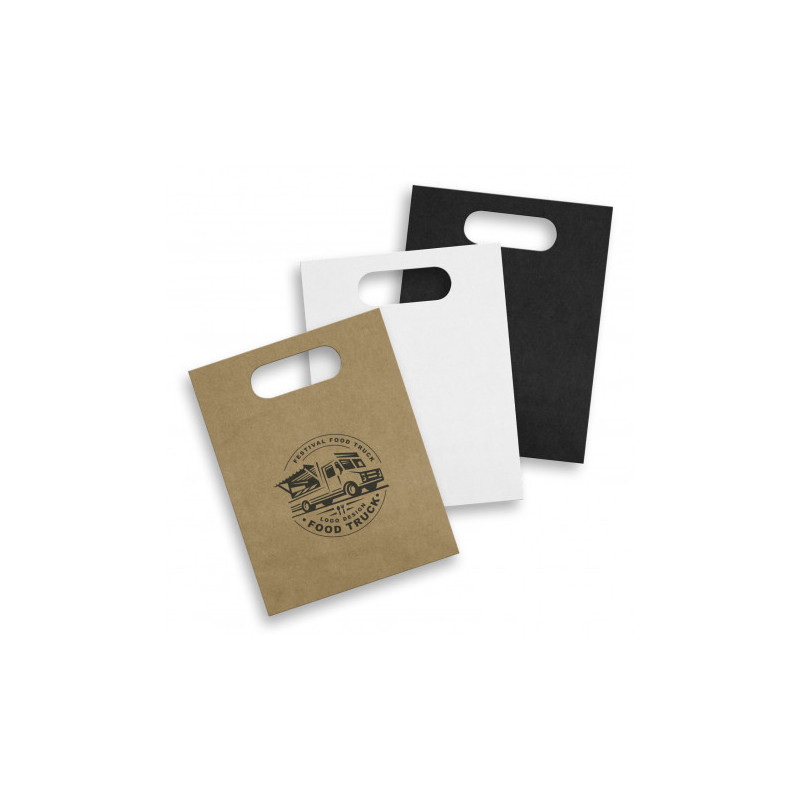 Medium Die Cut Paper Bag Portrait