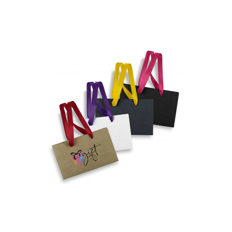 Small Ribbon Handle Paper Bag