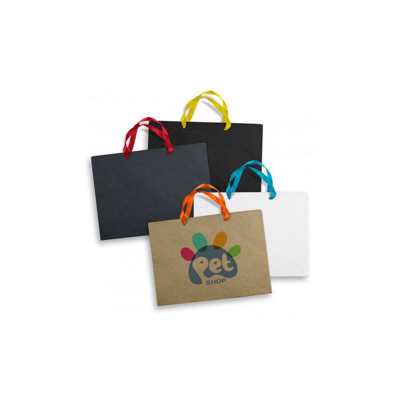 Extra Large Ribbon Handle Paper Bag