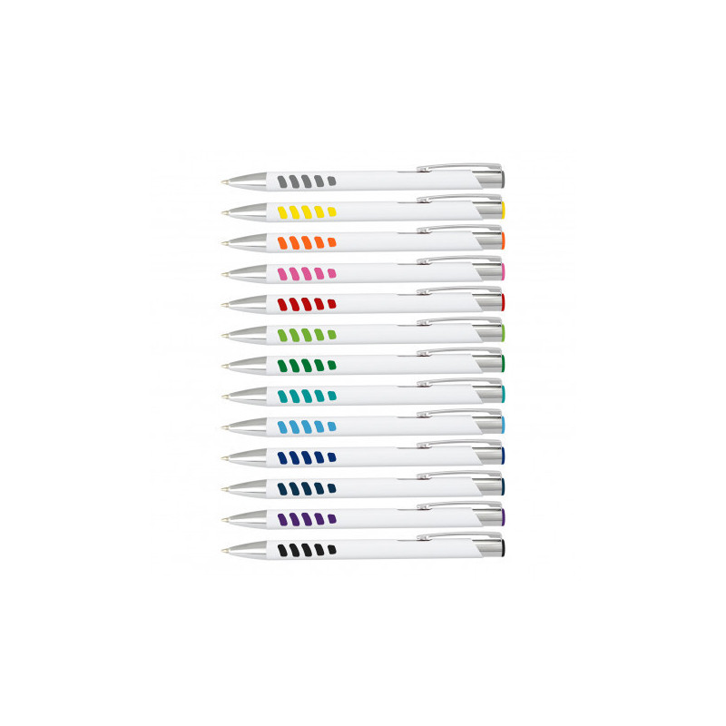Panama Grip Pen Metal - White Barrel