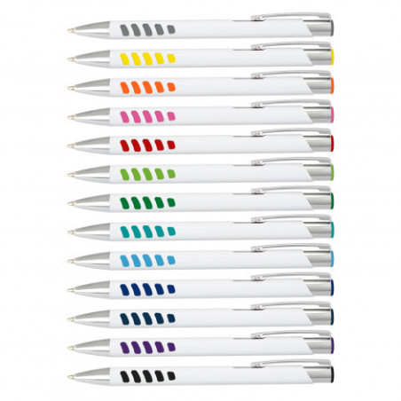 Panama Grip Pen Metal - White Barrel