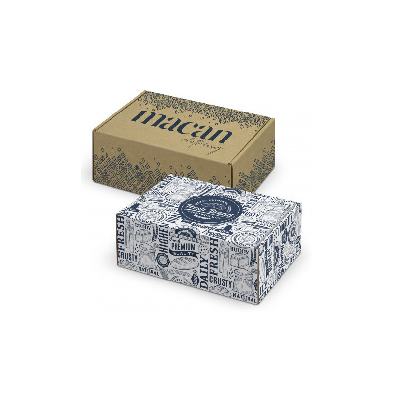 Die Cut Box with Locking Lid - 225x167x83mm