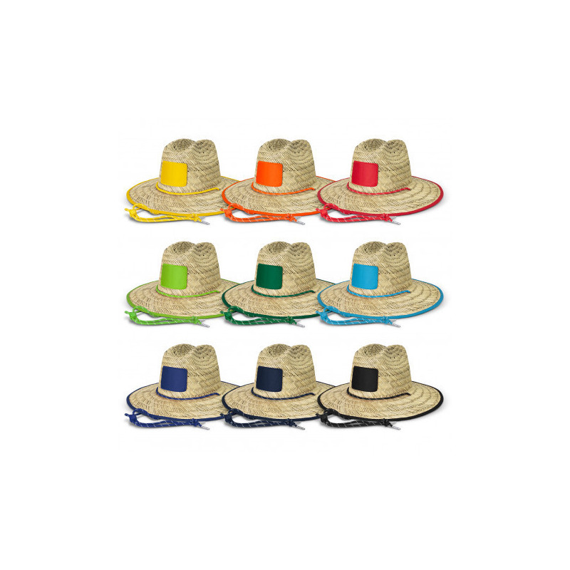 Tiki Straw Hat