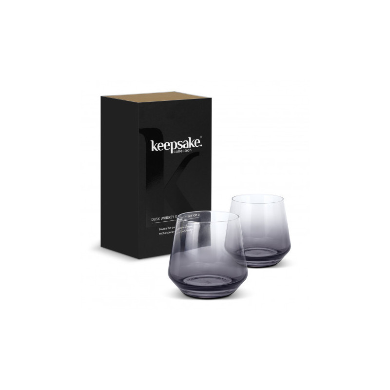 Keepsake Dusk Whiskey Glass Set of 2 - 400ml