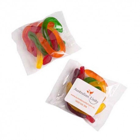 50g Snakes Bulk Pack Packed in Cello Bags 50g Snakes Bulk Pack Packed in Cello Bags
