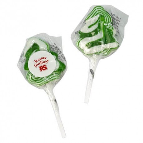 15g Small Christmas Tree Lollipop Packed in Cello Bags 15g Small Christmas Tree Lollipop Packed in Cello Bags