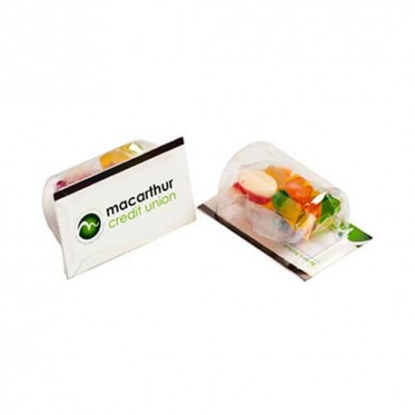 25g Mixed Lollies Packed in Biz Card Sleeve 25g Mixed Lollies Packed in Biz Card Sleeve