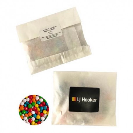 50g Chewy Fruits Packed in Kraft Paper Bag 50g Chewy Fruits Packed in Kraft Paper Bag